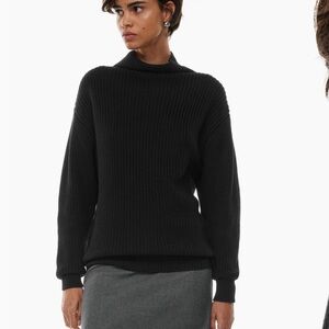 Black Aritzia Wilfred Montpellier Turtleneck